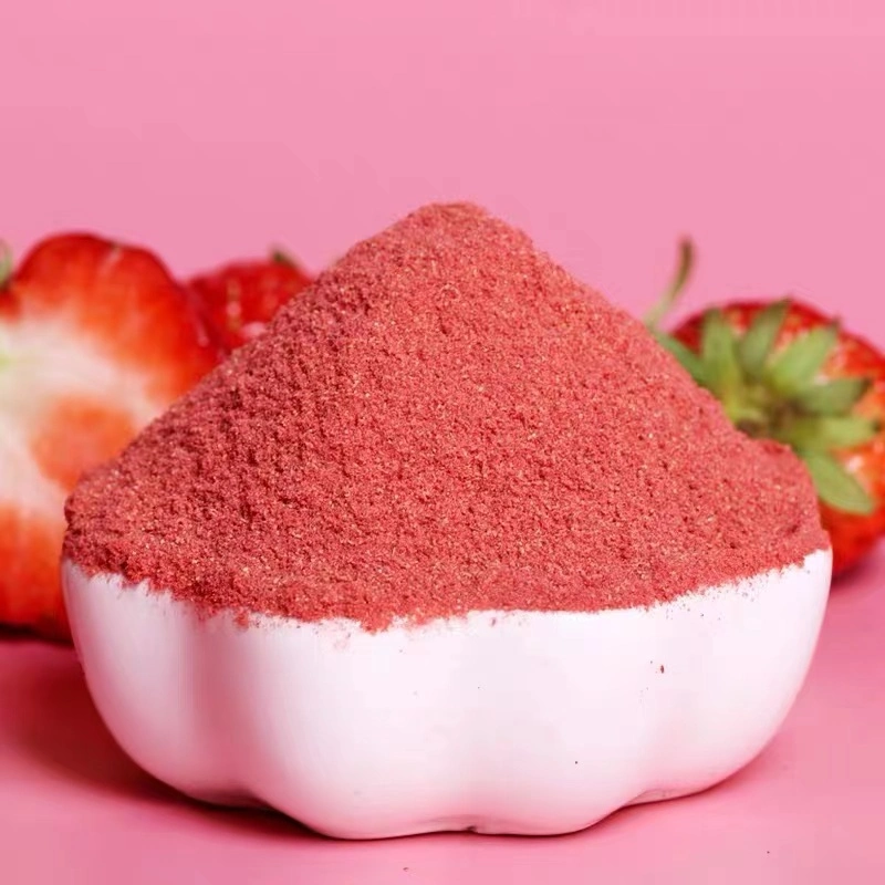 Food Grade Top Quality Dried Organic Strawberry Fruit Extract Powder