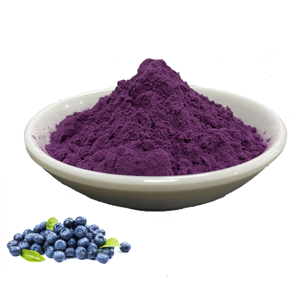 Freeze-Dried Fruit Food Ingredients Fd Crumbled Blueberry Dice 2-6mm