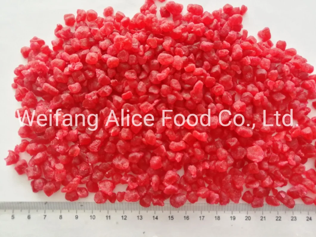Good Price Fruit Ingredients Dried Cherry Dice Preserved Cherry