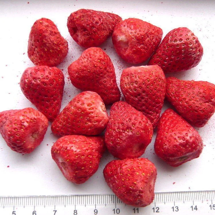 Wholesale Fd Freeze Dried Fruits Strawberry/Apple/Pear/ Peach/Mango/ Yogurt/Pineapple/Blueberry/Kiwi/Raspberry/Fig/Blackcurrant/Lingonberry/Dragon Fruit
