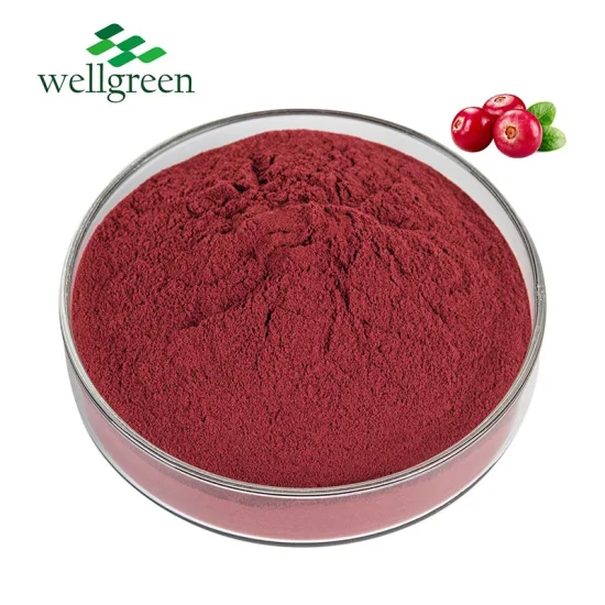 Factory Direct Free Sample Food Grade Ingredients Dried Natural Anthocyanin Fresh Cranberry Extract